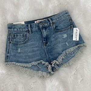 NWT. High Rise Shorts. Size 25.